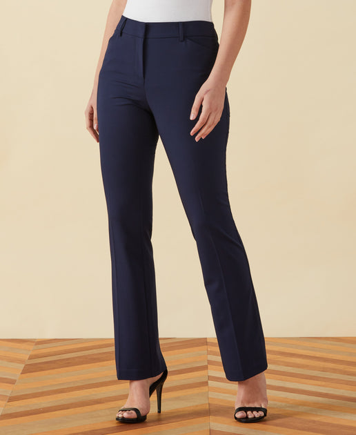 Classic Women's Slim Leg Trouser, Navy