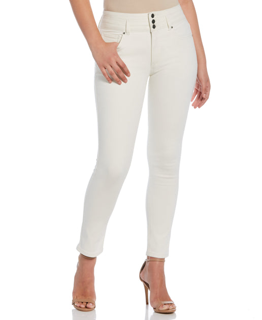 Only Kendell Life - Jeans Skinny Donna Con Caviglia Zip - Cotone Elastico