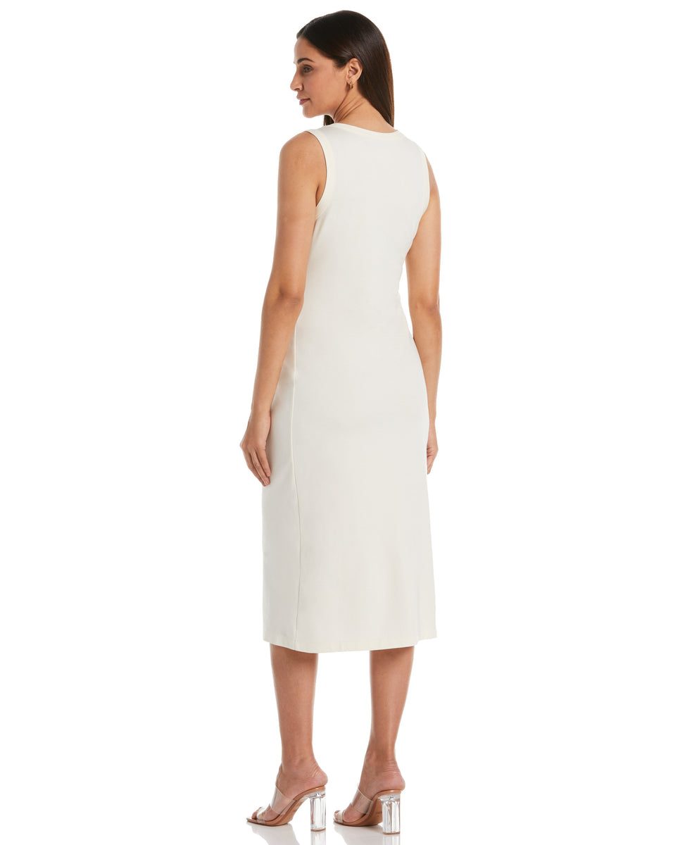 Women's Twist Front Midi Dress Rafaella - Main Image