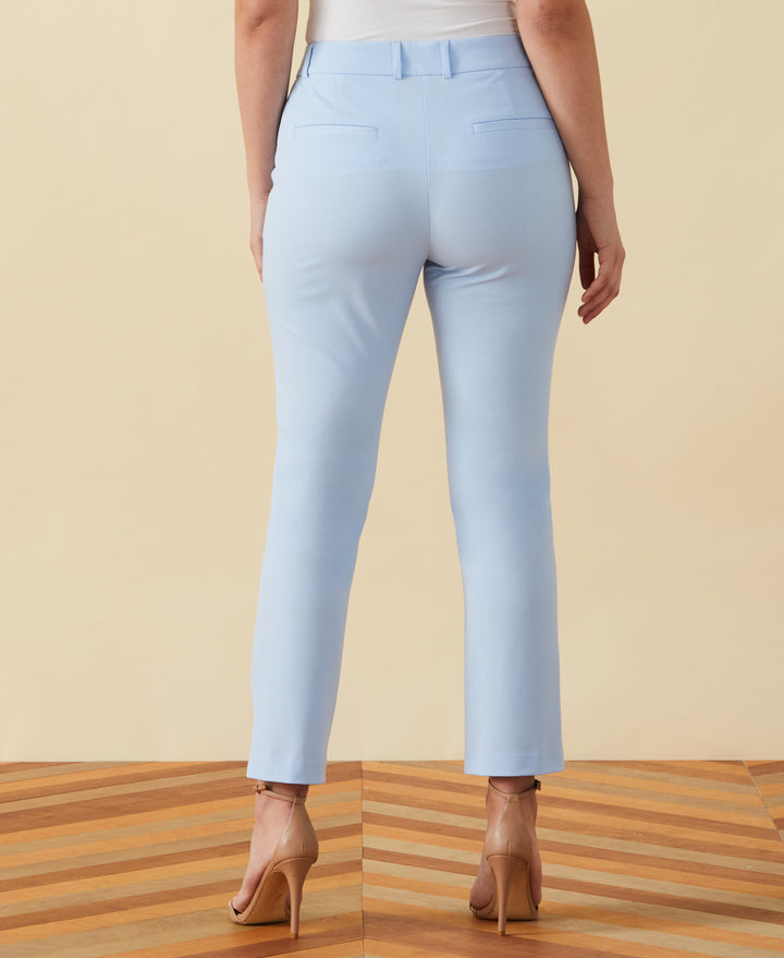 Classic Fit Clean Straight Leg Ankle Pant (Windsurfer) 