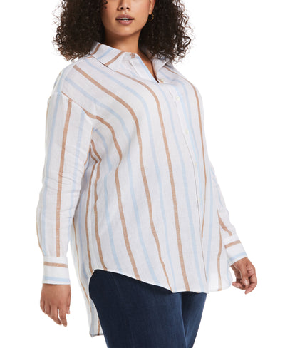 Easy Linen Shirt (White) 