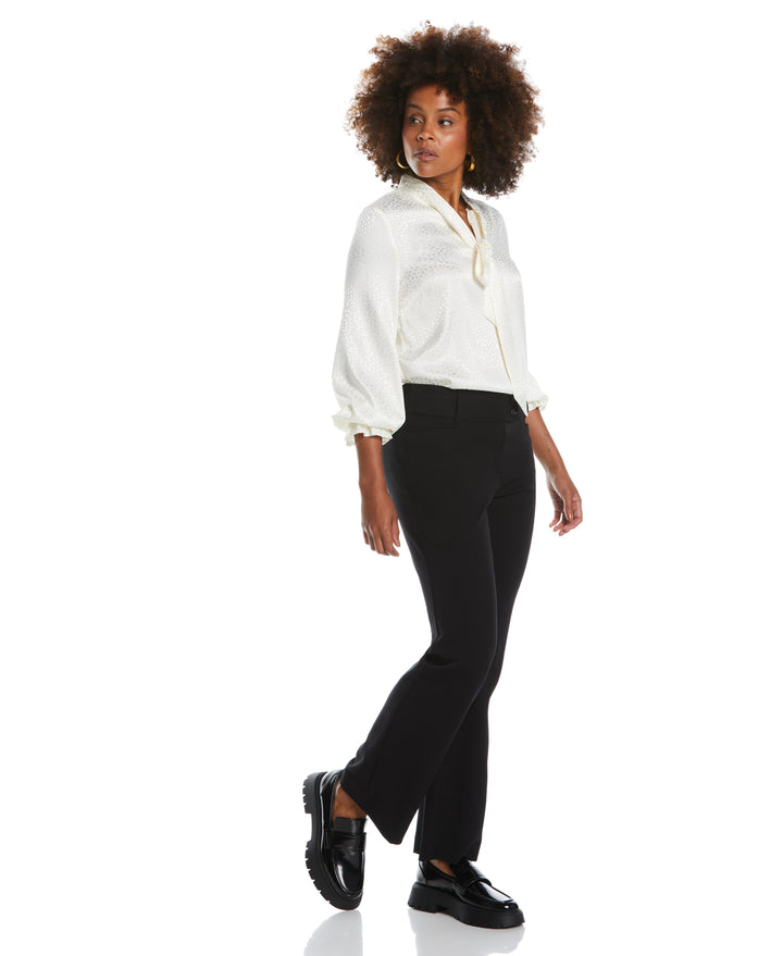 green emerald velvet dress Gabardine Bootcut Pant | Curvy Fit