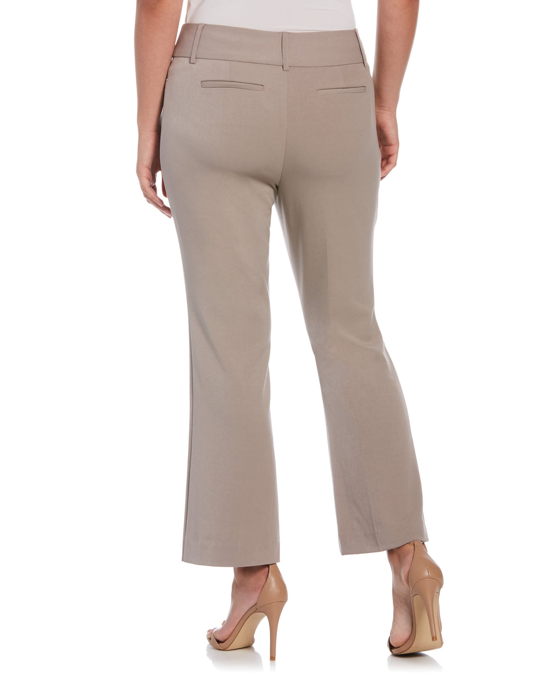 GABARDINE BOOTCUT PANT - CURVY FIT (Summer Straw) 
