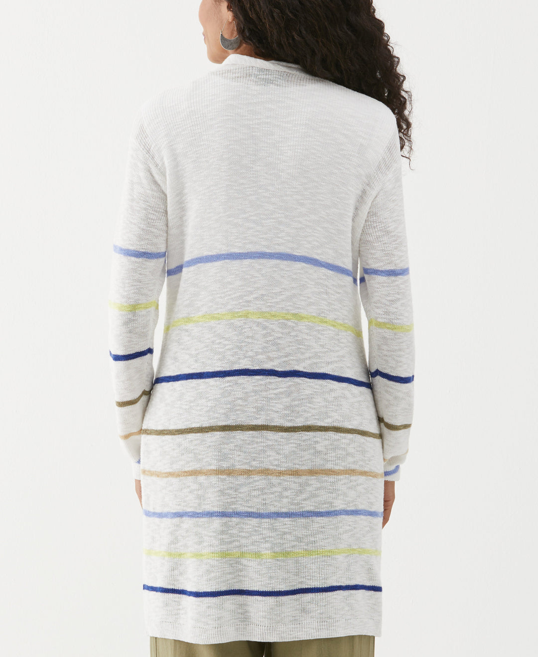 Women's Organic Cotton-Linen Blend Cardigan | Rafaella