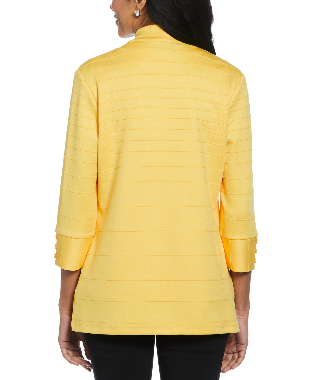 Ottoman Knit Cardigan (Daffodil) 