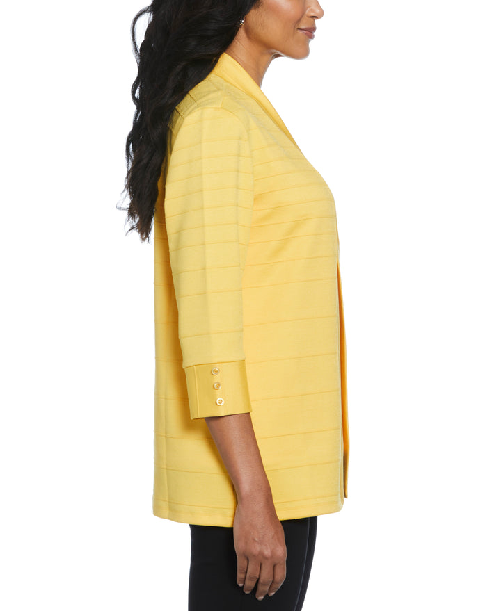 Ottoman Knit Cardigan (Daffodil) 