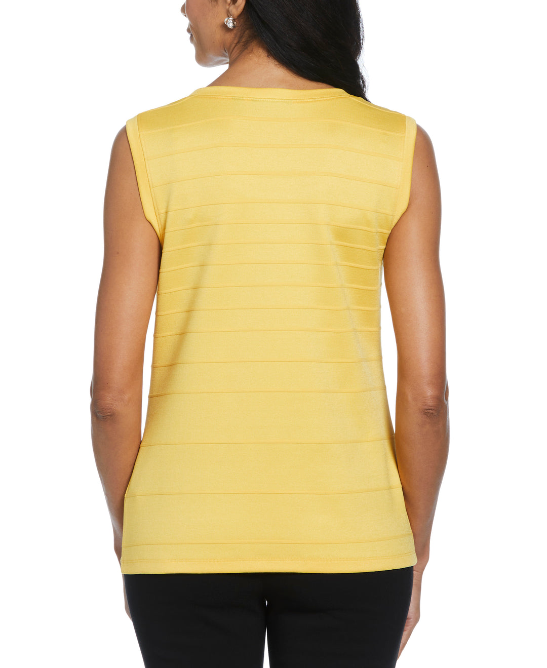 Ottoman Knit Shell Top (Daffodil) 