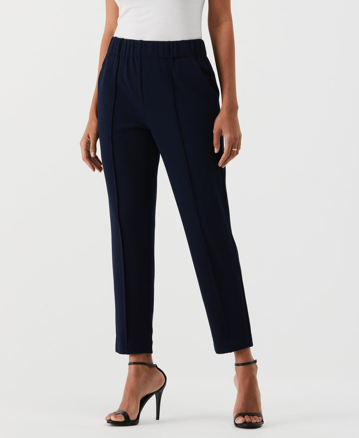 Easy Pull On Pant (Navy) 