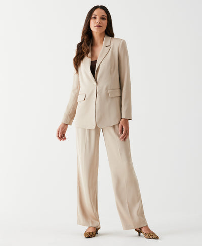 Petite Satin Suit-Set-Rafaella-Sportswear