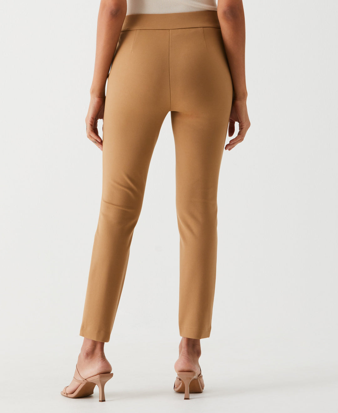 Petite Slim Leg Ankle Pant with Hardware (Tigers Eye) 