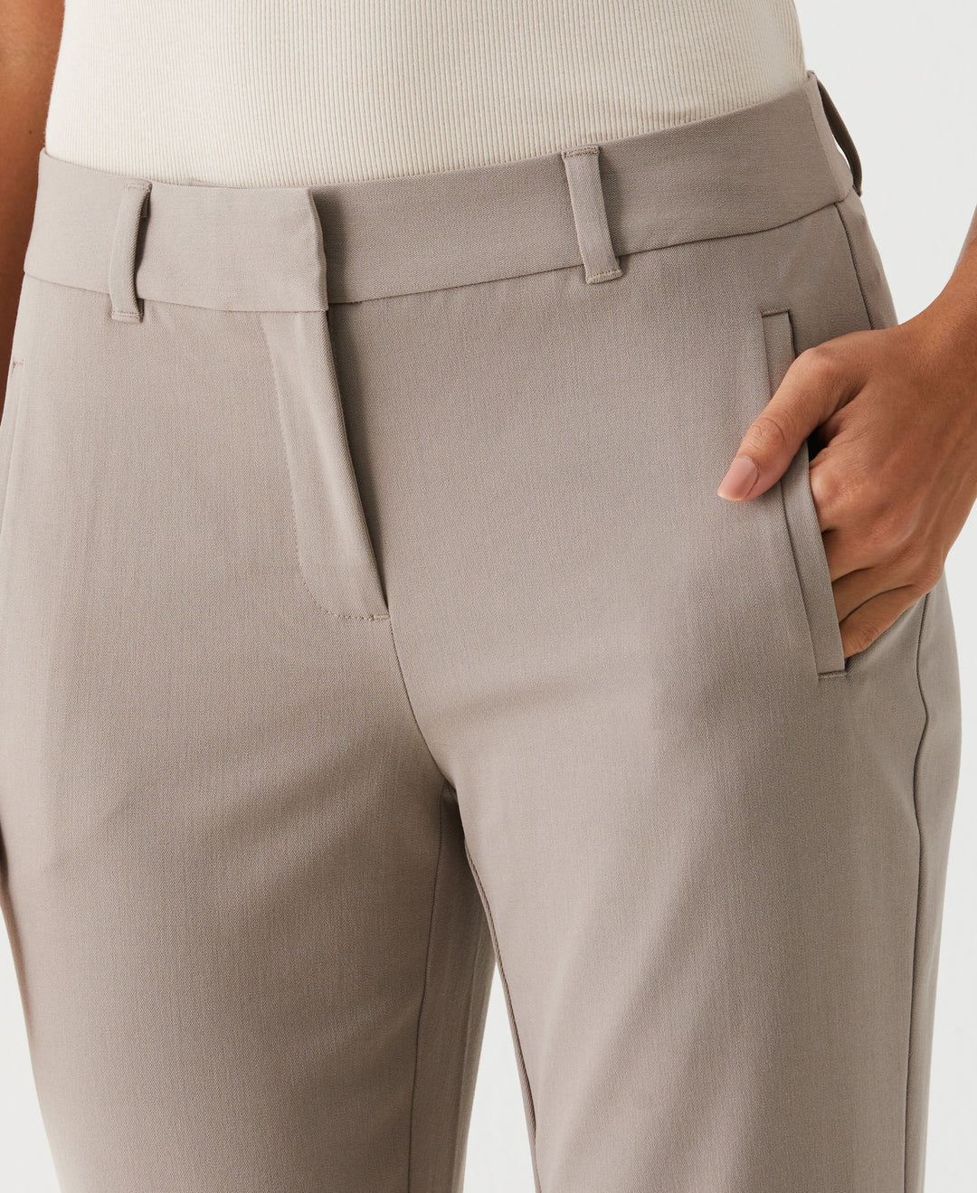 Women's Petite Straight Leg Ankle Pant Rafaella Women's Petite Straight Leg Ankle Pant Rafaella