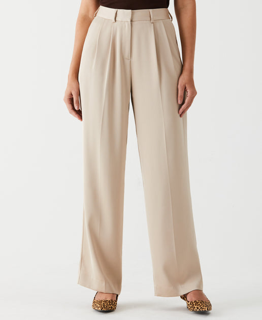 Petite Wide Leg Pants Rafaella