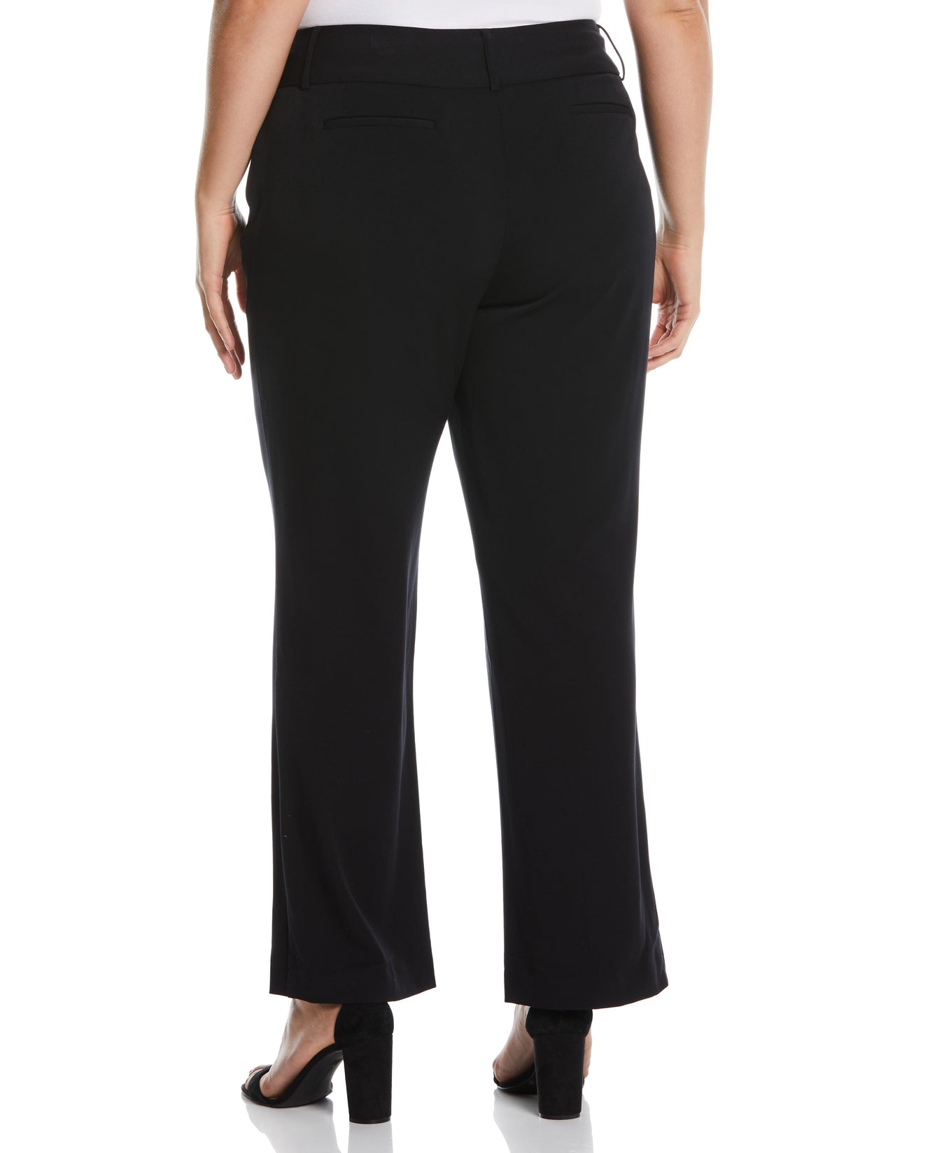 Women's Plus Size Curvy Fit Boot Cut Pant