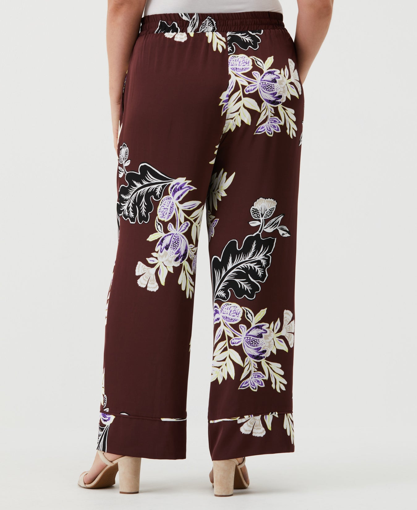Women's Drawstring Pant with Piping | Rafaella
