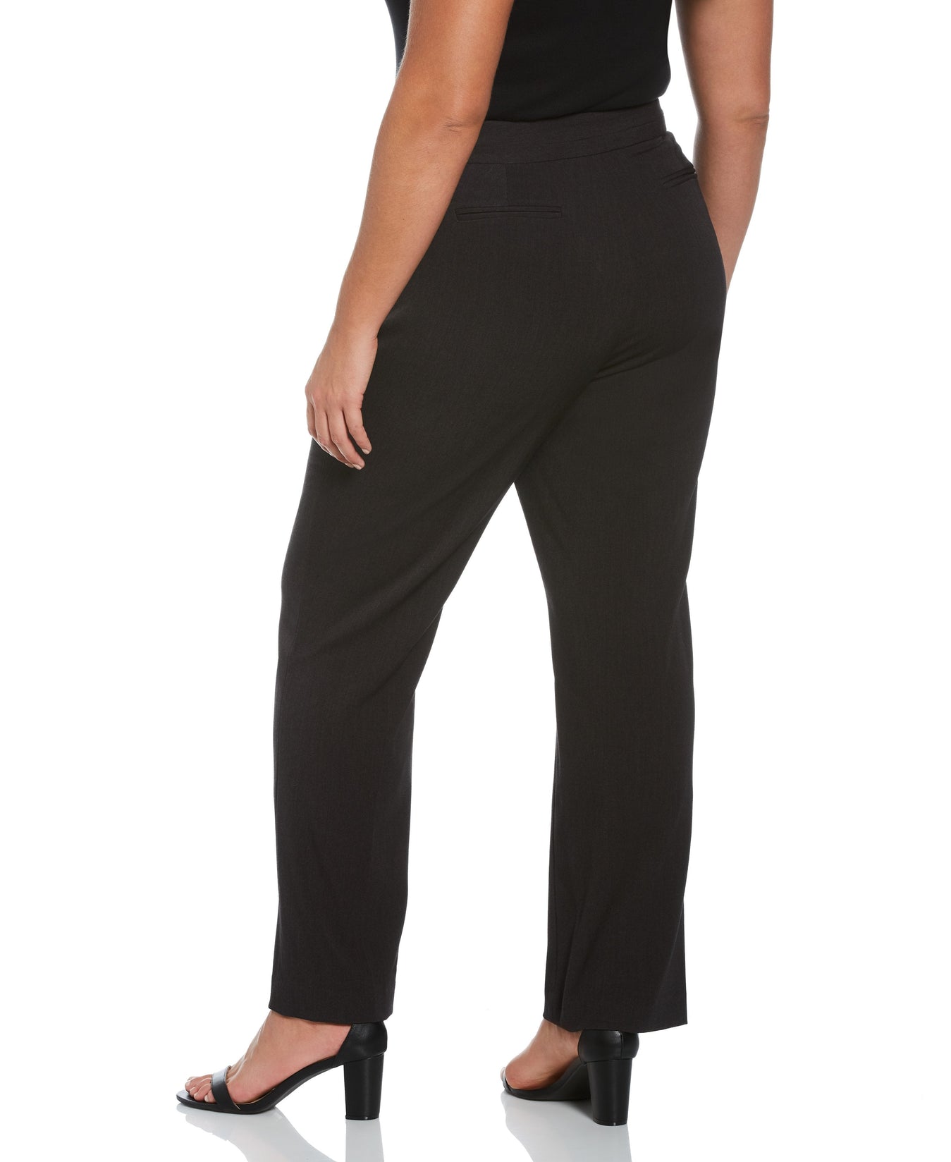 Plus size slim leg pants top