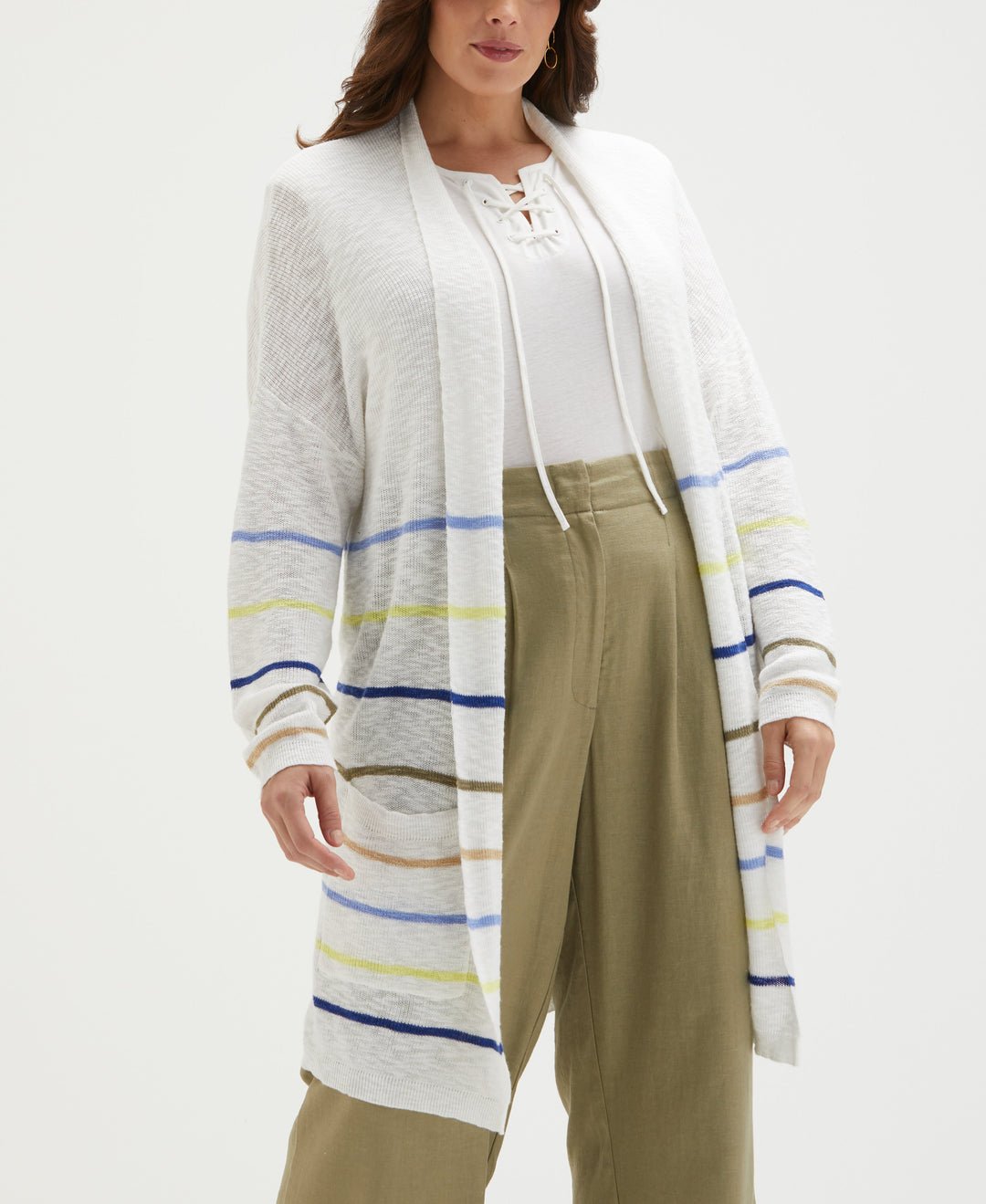 Sheer Cardigan [A37_MW25SS223] | AOKI GLOBAL