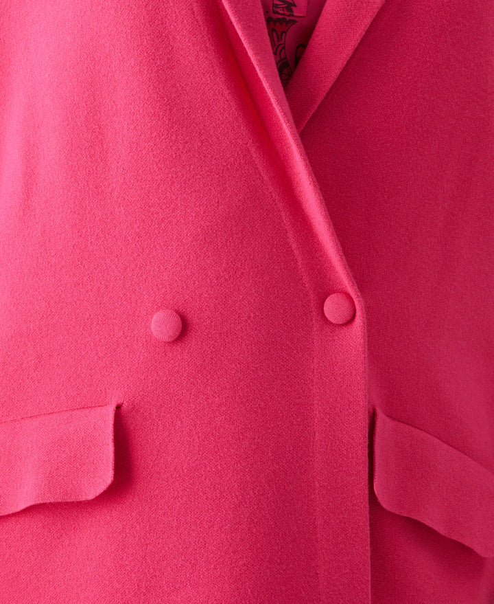 Plus Size Relaxed Sweater Blazer (Cabaret) 