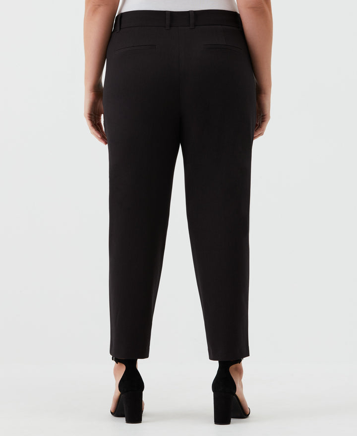 Plus Size Straight Leg Ankle Pant (Graphite) 