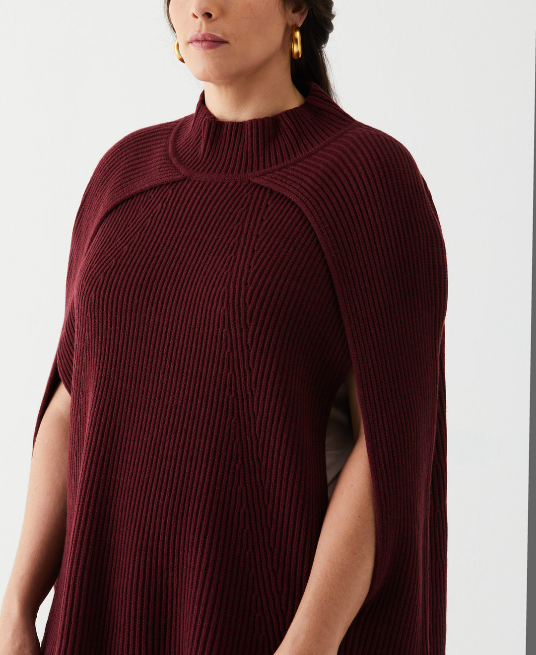 Women's Poncho Sweater | Rafaella