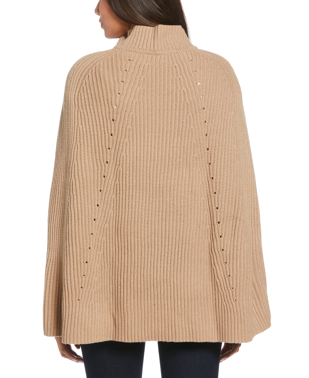 Poncho Sweater (Dark Safari) 