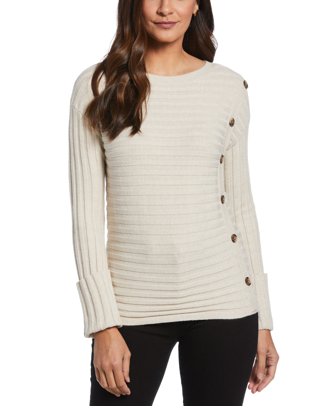 Sweater Ribbed Types Women's Ribbed Sweater – Rafaella