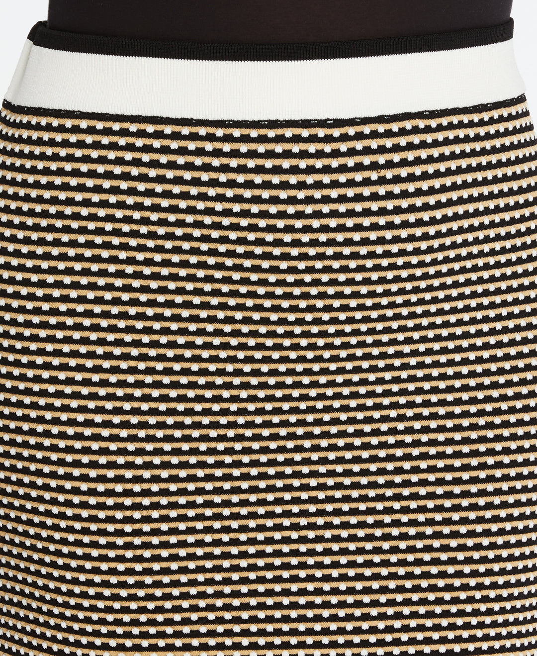 Sweater Knit Skirt (Black) 