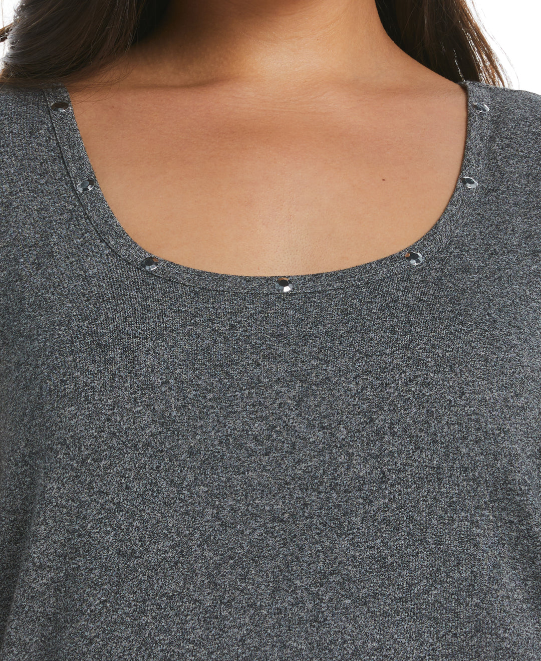 Tank Top with Hardware (Salt & Pepper) 