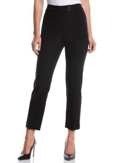 Extended Tab Ankle Pant (Black) 