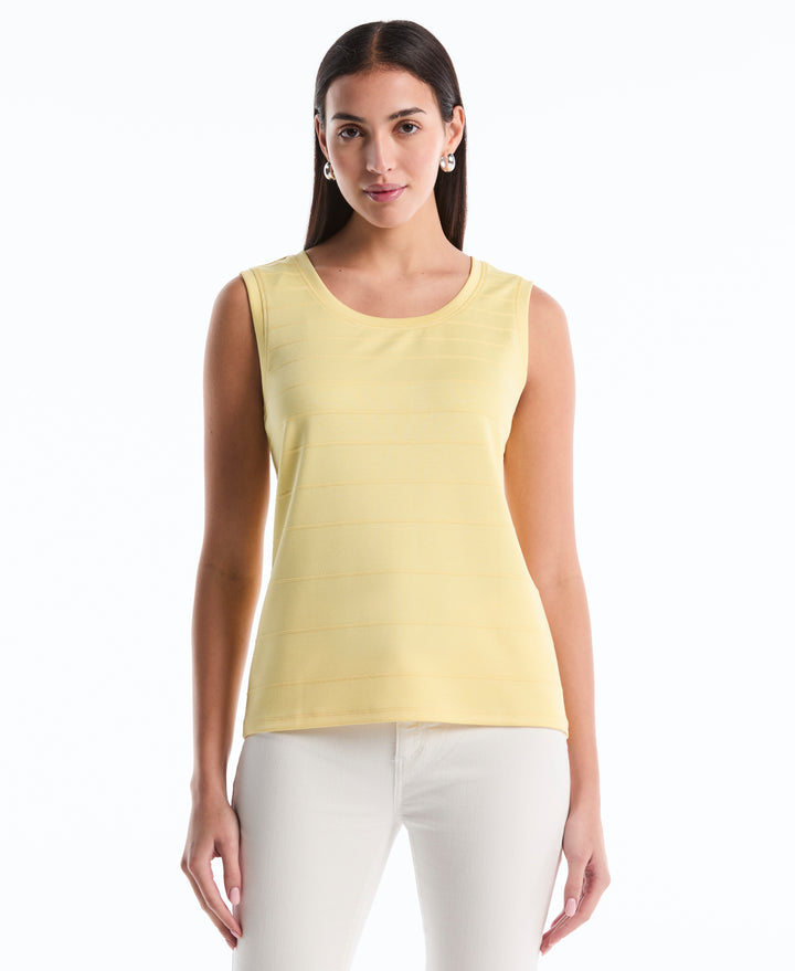 Petite Ottoman Knit Cardigan Sweater (Pale Banana) 
