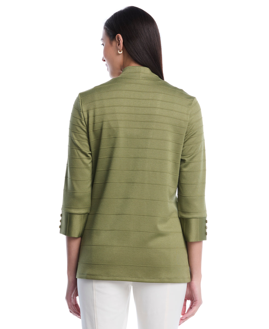 Ottoman Knit Cardigan (Loden Green) 