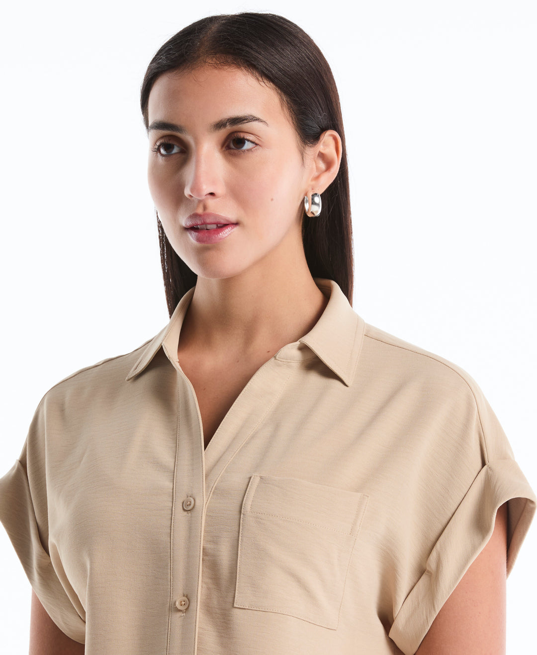 Roll Sleeve Shirt (Humus) 