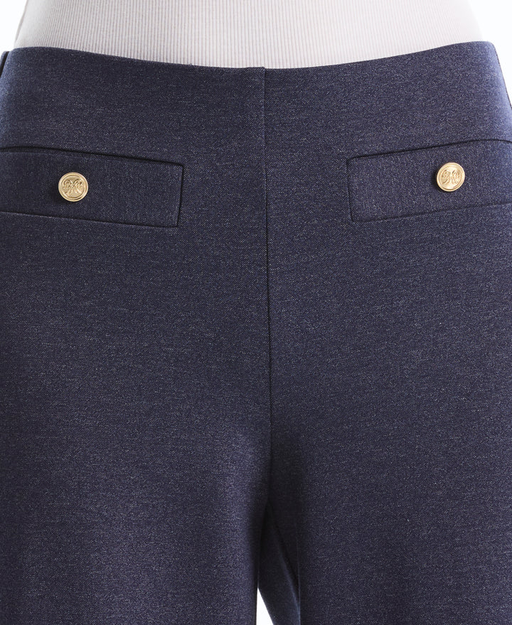 Indigo Denim Wide Leg Pant (Rinse) 