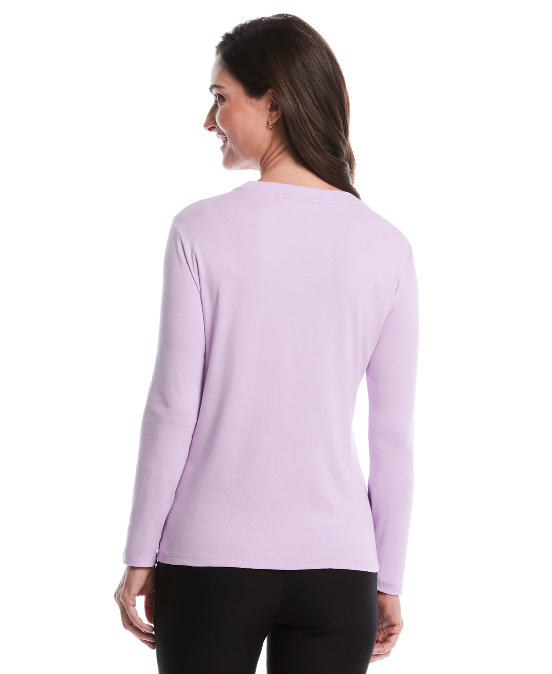 Embellished Neck Top (Orchid Bloom) 