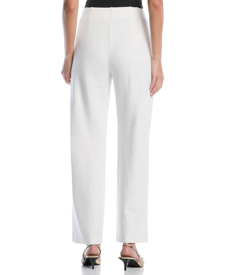 Double Dart Wide Leg Pant (Egret) 