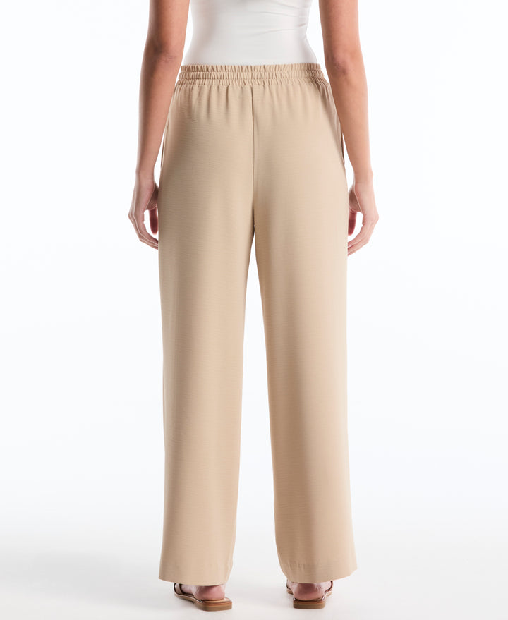 Drawstring Wide Leg Pant (Humus) 