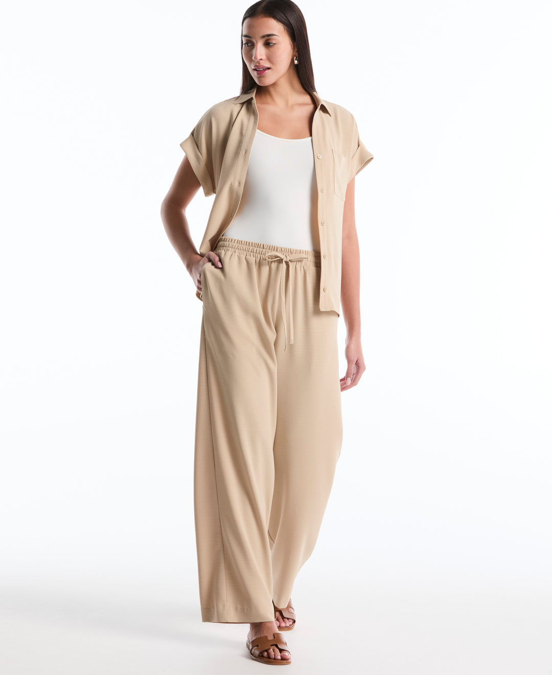 Roll Sleeve Shirt (Humus) 