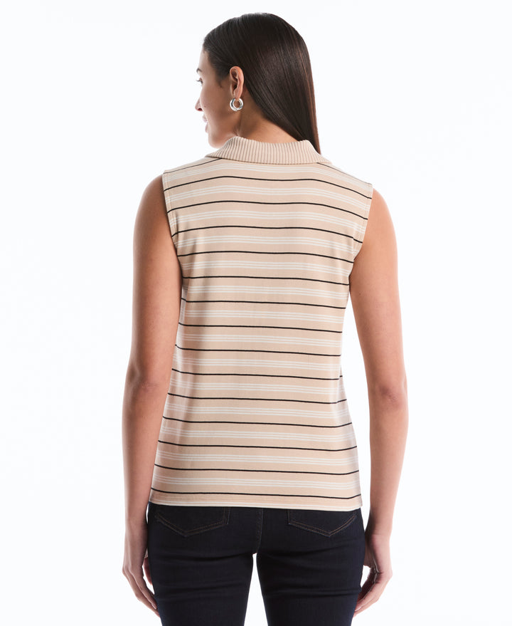 Stripe Polo Top (Moonlight) 