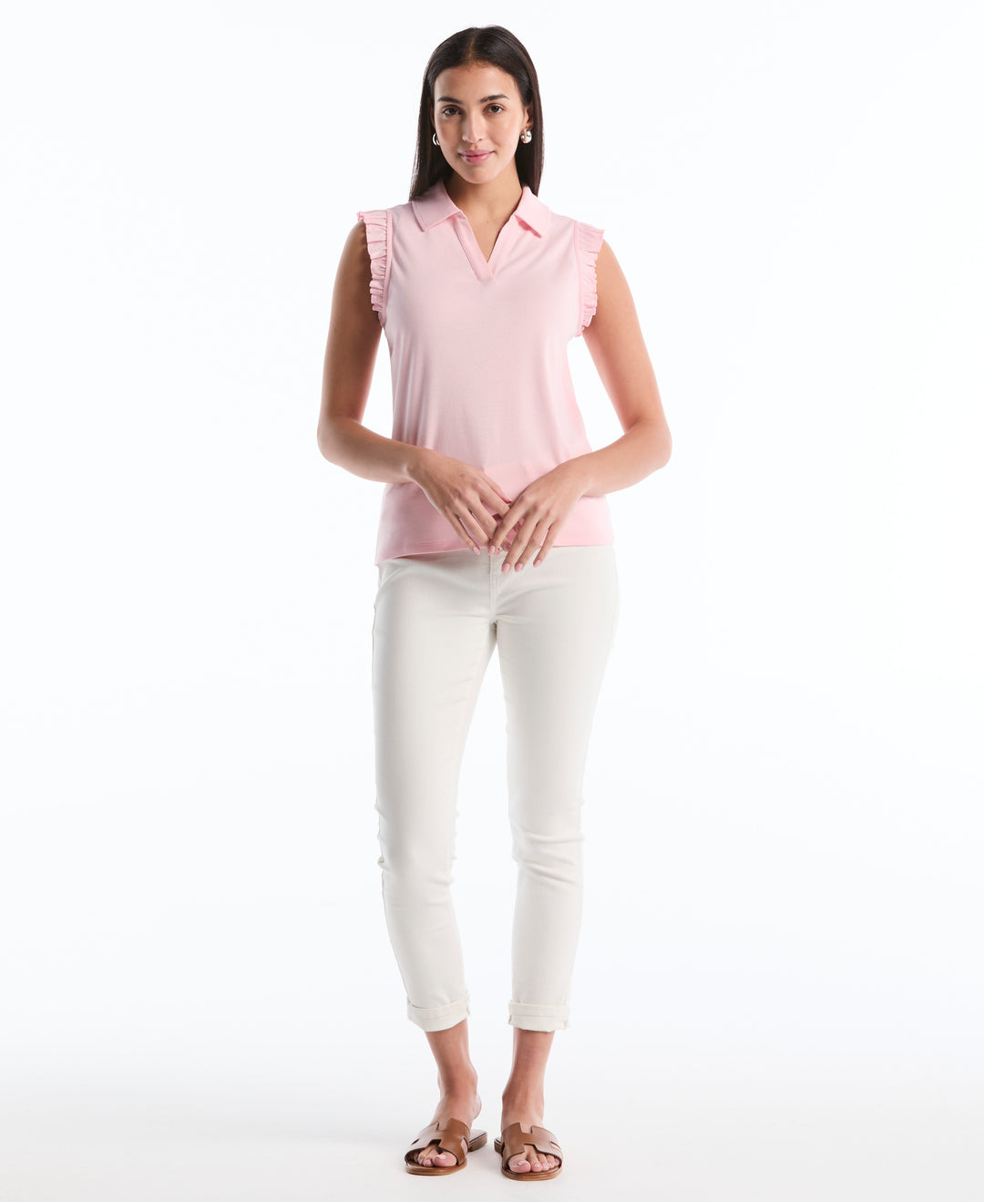 Ruffle Polo (Almond Blossom) 
