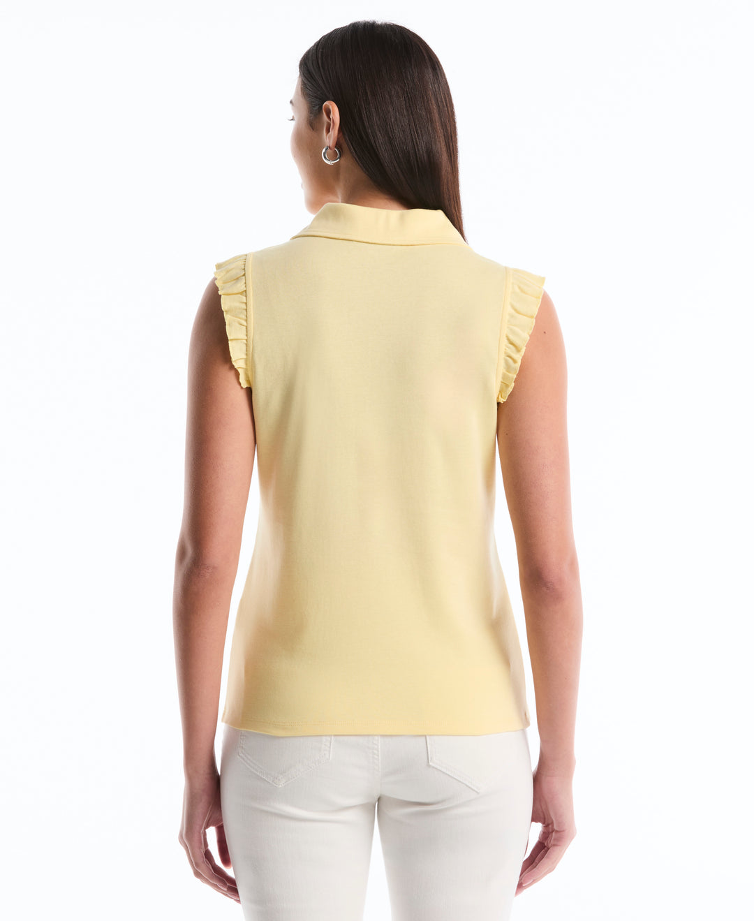 Ruffle Polo (Pale Banana) 