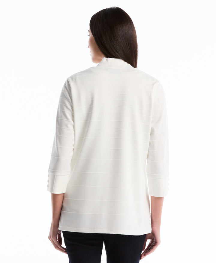 Ottoman Knit Cardigan (Star White) 