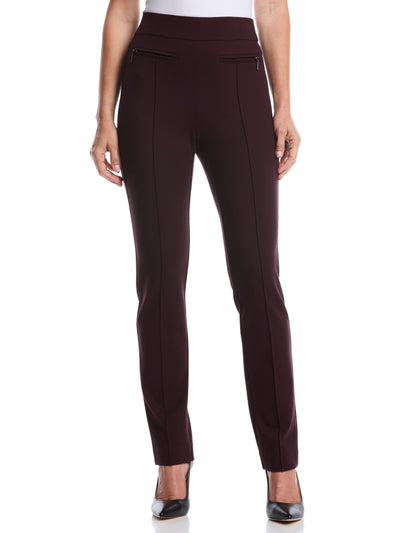 Ponte Slim Leg Pant (Vintage Wine) 