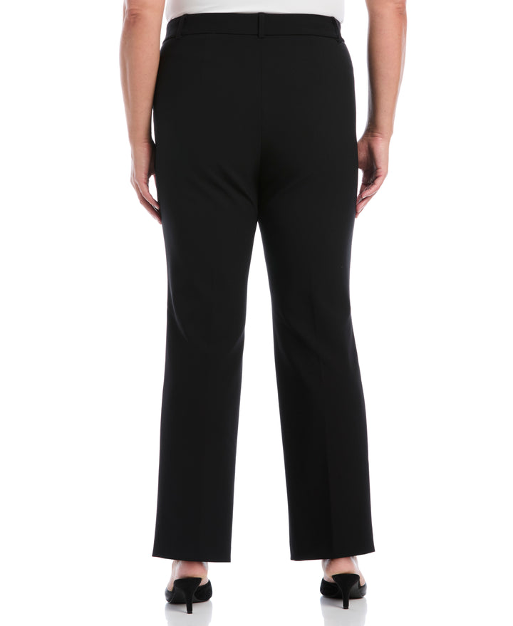 Plus Size Bootcut Pant with Pockets (Black) 