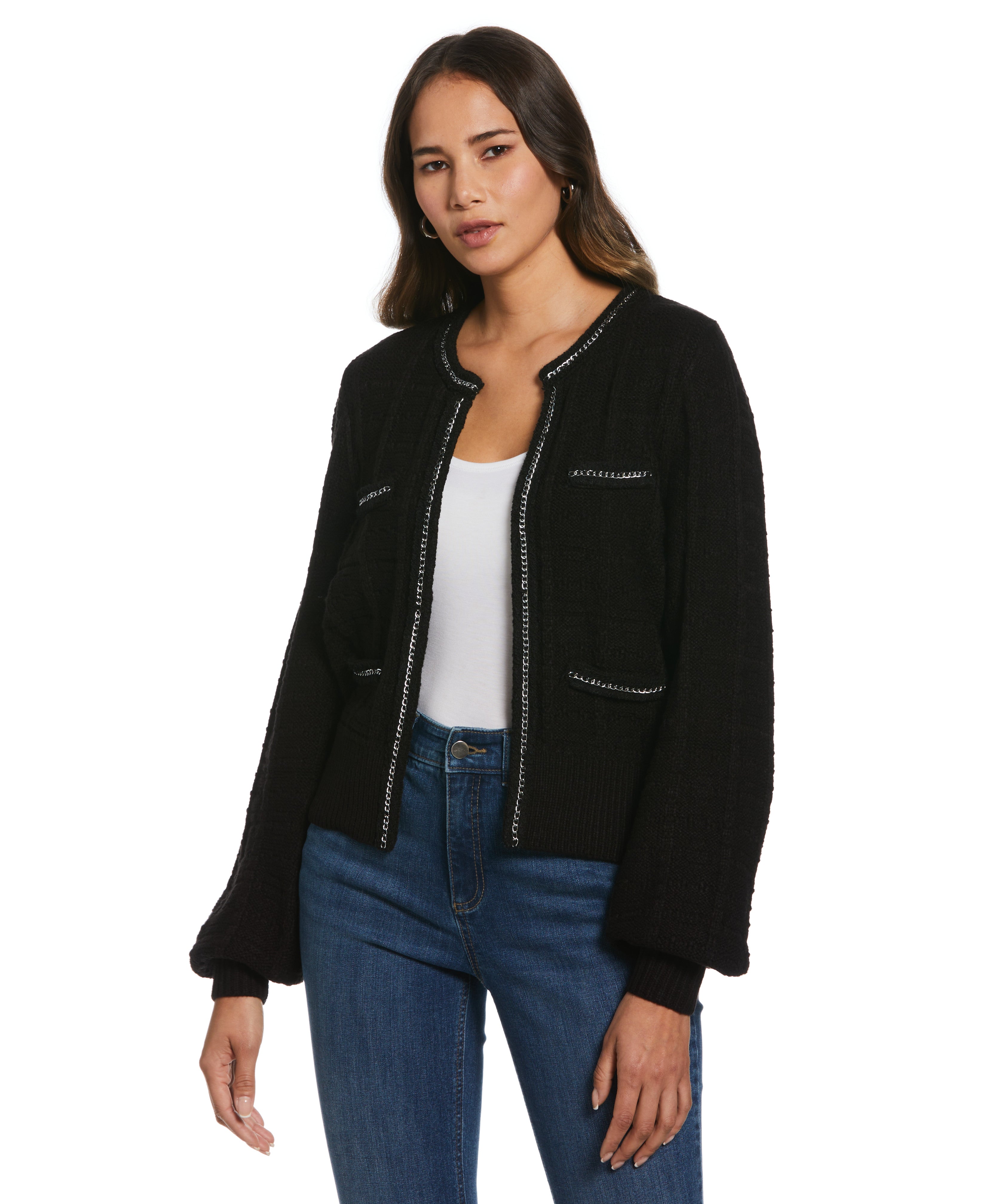 Chain-Trimmed-Sweater-Black-