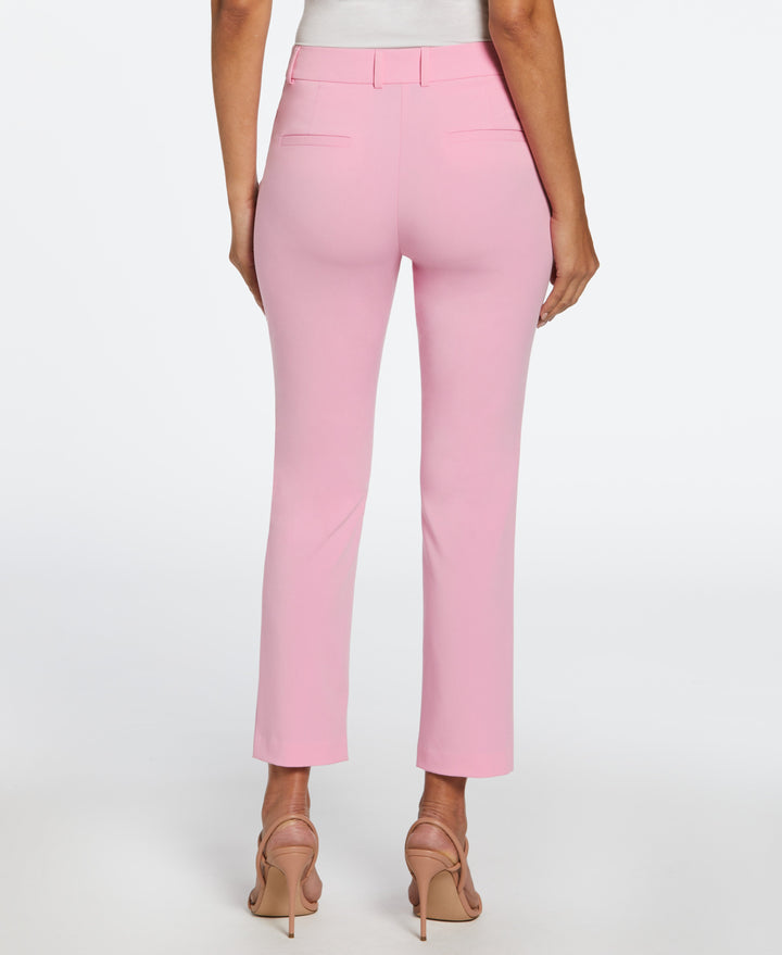 Classic Fit Clean Straight Leg Ankle Pant (Begonia Pink) 