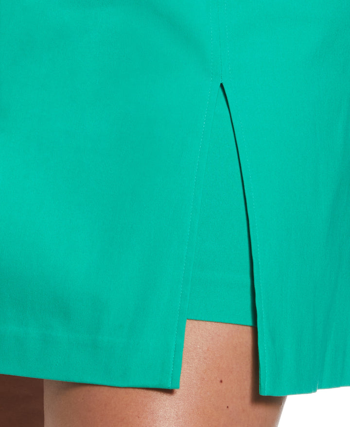Modern Fit Skort with Front Slit (Simply Green) 
