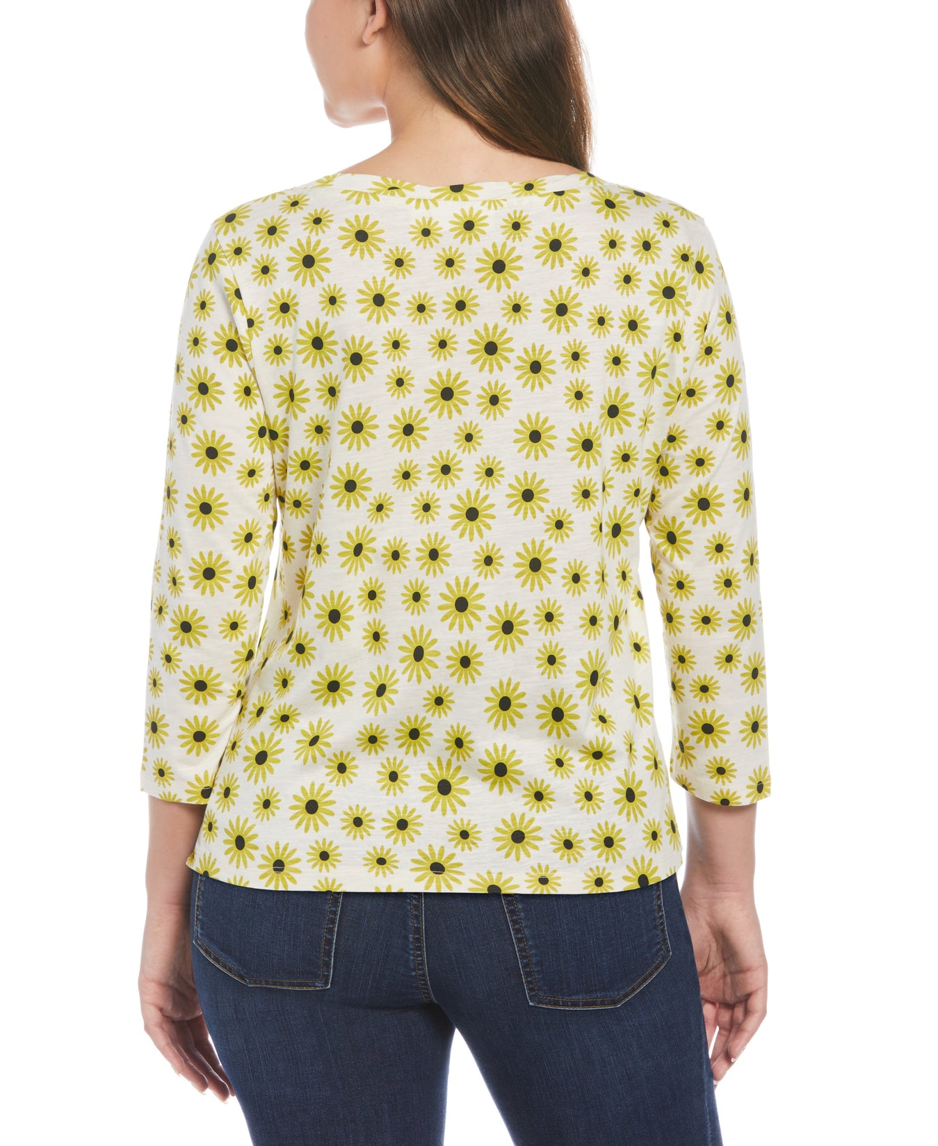 Women's Daisy Print Tee Rafaella