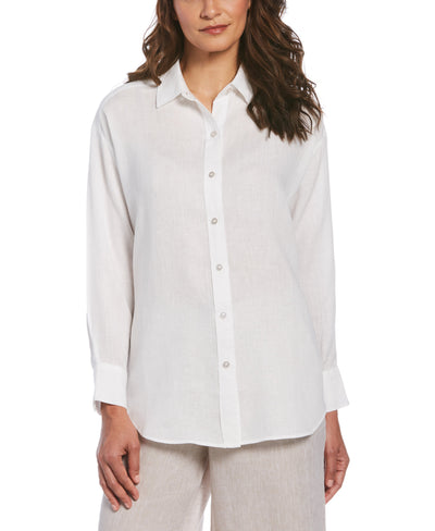 Easy Linen Shirt (White) 
