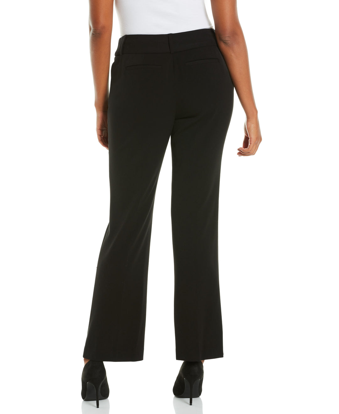 Petite Gabardine Bootcut Pant - Curvy Fit-Pant-Rafaella-Sportswear