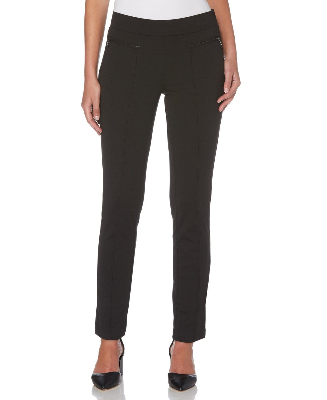 PONTE SLIM LEG PANT-Pant-Rafaella-Sportswear