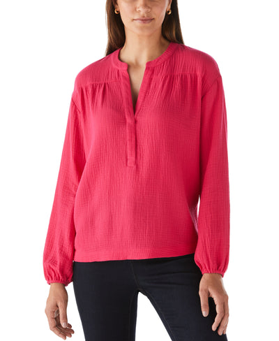 Solid Gauze Top (Innuendo) 